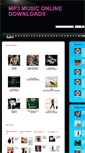 Mobile Screenshot of mp3onlinedownloads.name
