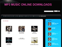 Tablet Screenshot of mp3onlinedownloads.name